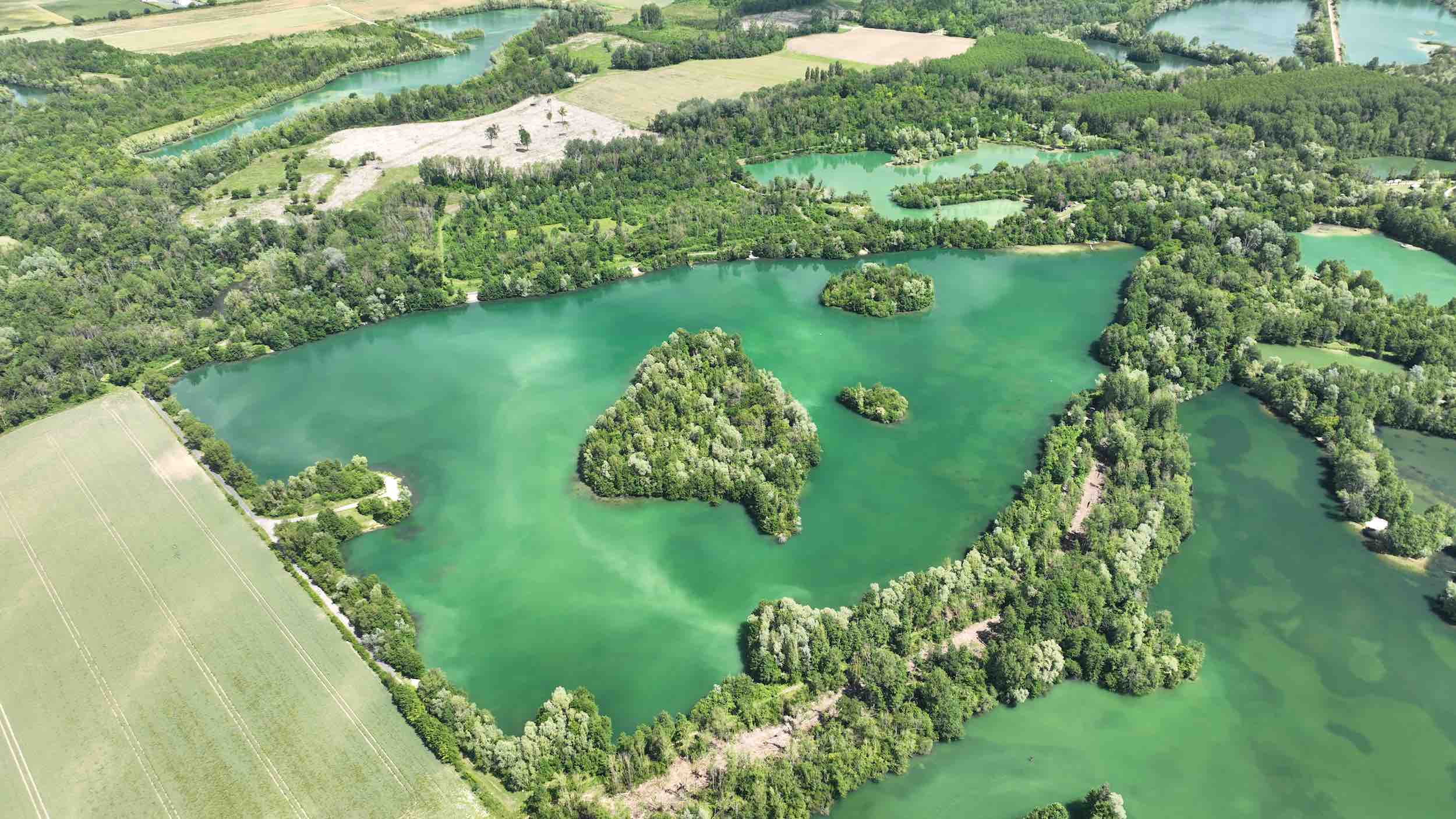 iles cubes étang pêche carpe carpasens